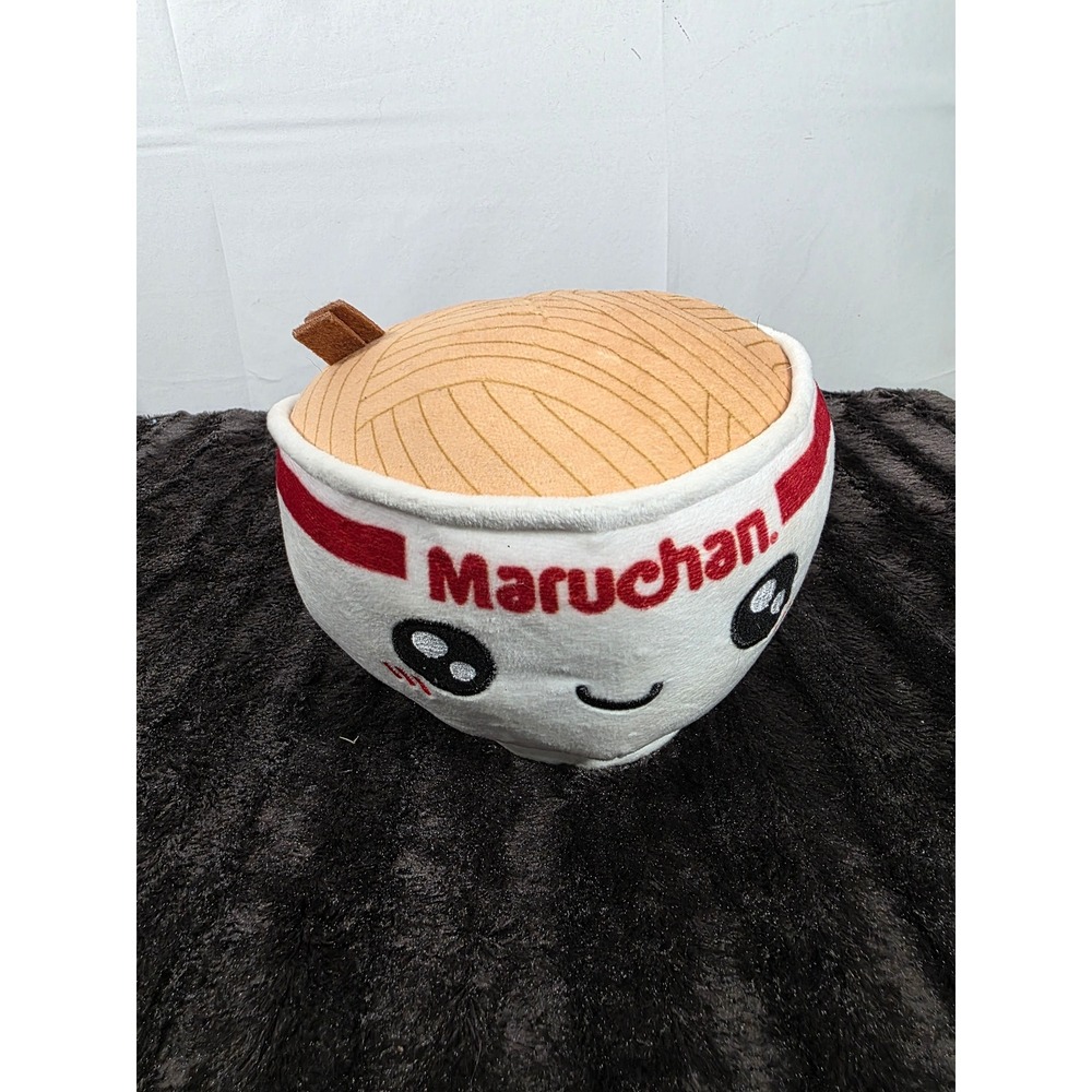 Maruchan Ramen Instant Noodle Bowl Plush Stuffed Toy Kawaii Foodie Decor 2020